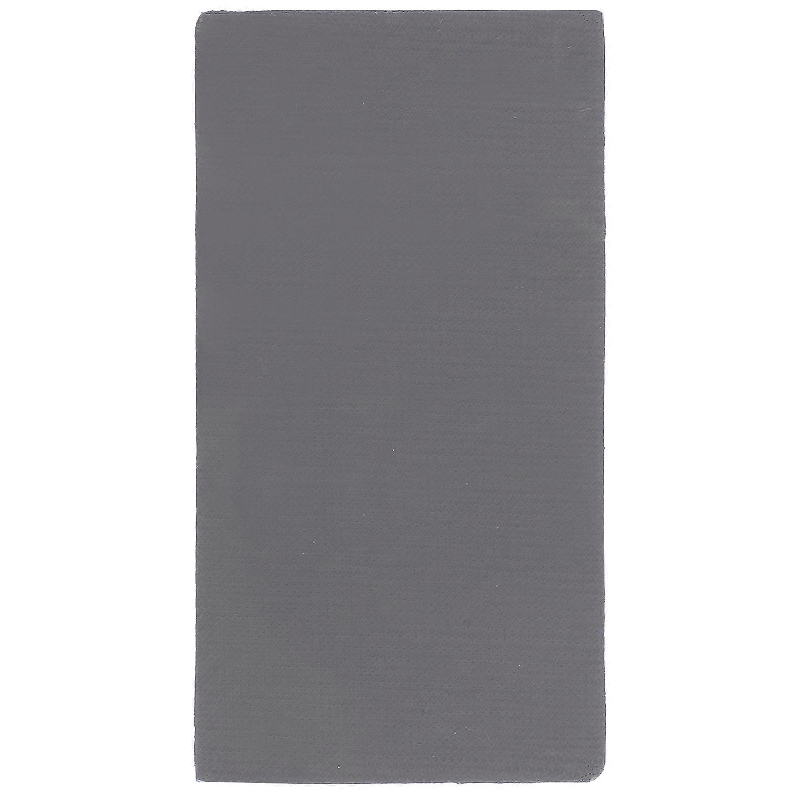 Silicone Thermal Pad For Gap Filling 2Pcs Black Rectangular Suitable For Electronic Devices And Computer Components