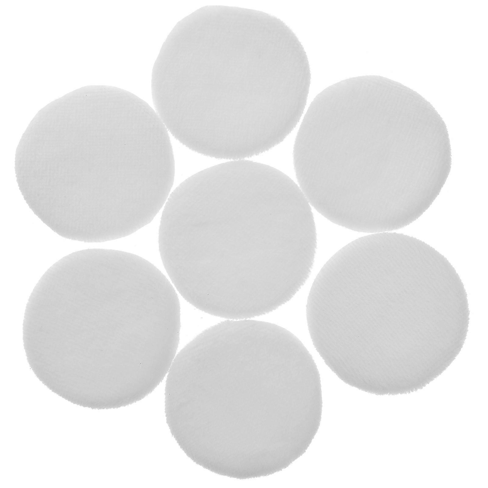 Makeup Pad 36 Pcs Rounded Foam Puff Tools Touch-ups White Color Easy Application for Everyday Use