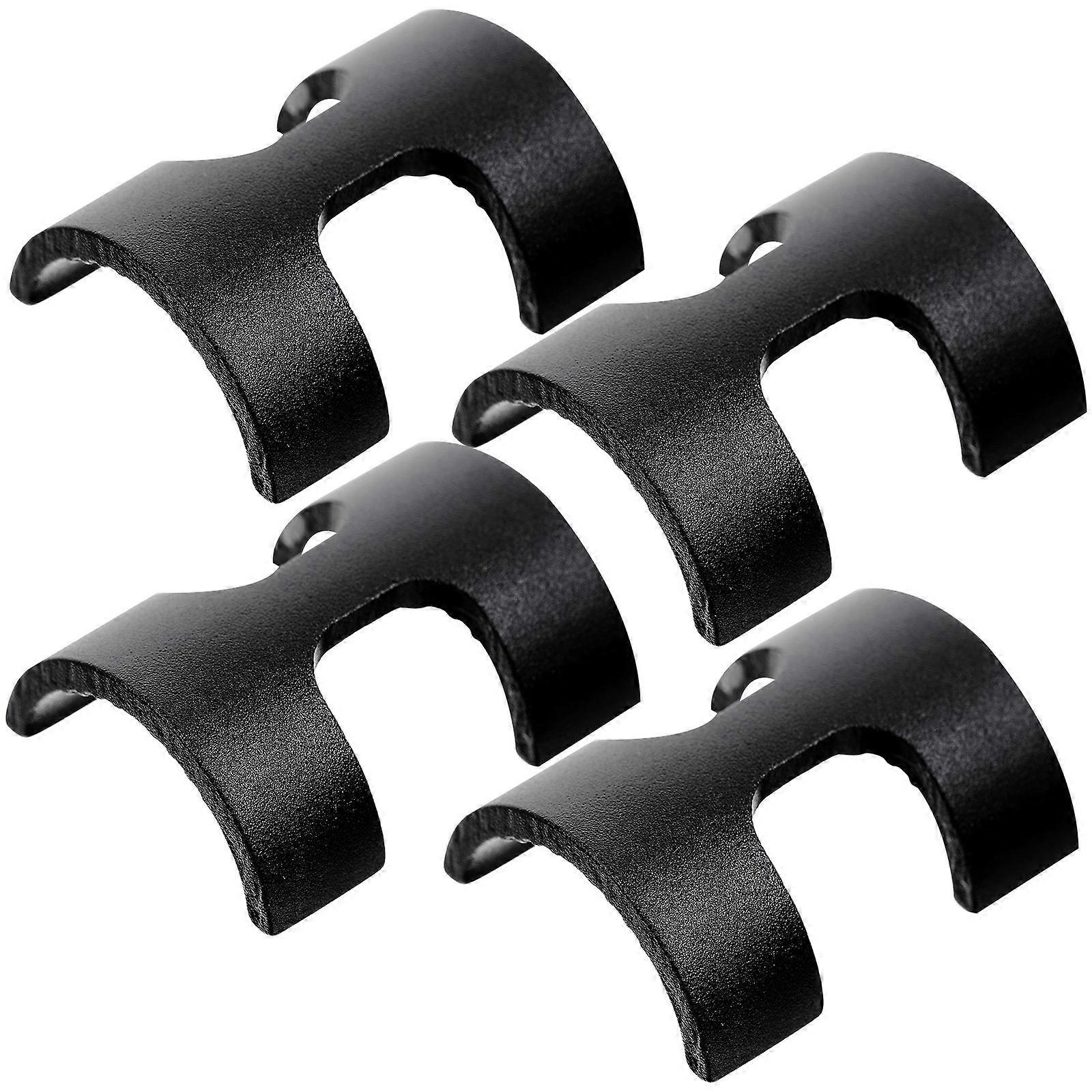 Bicycles Handlebar Spacers 16 Pcs Durable Black Stem Installation Support For Bike Handlebar Upgrade