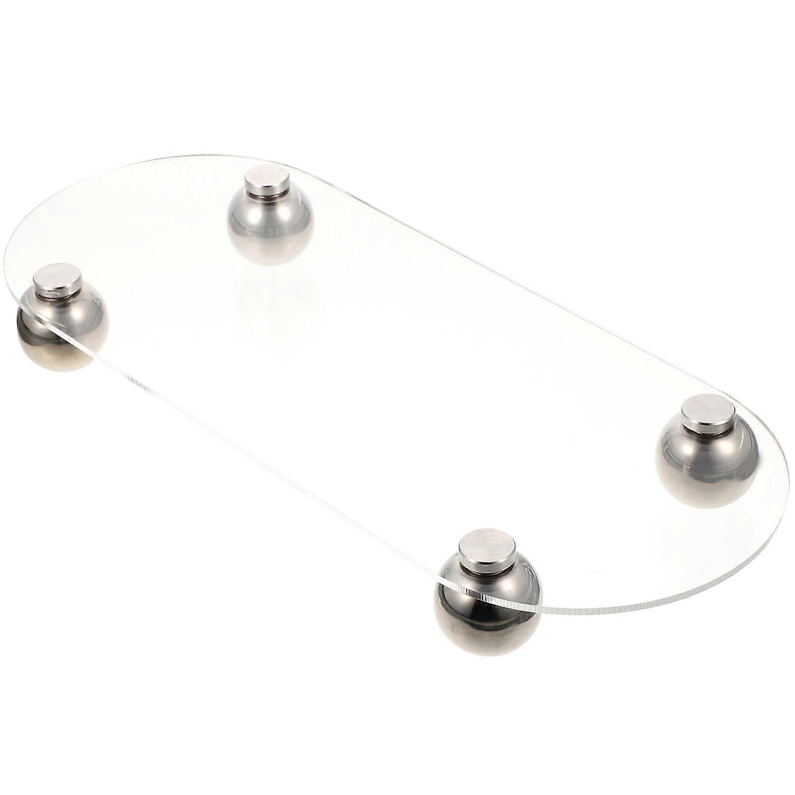 Acrylic Storage Tray Storage Holder for Desktop Organization 3Pcs Set