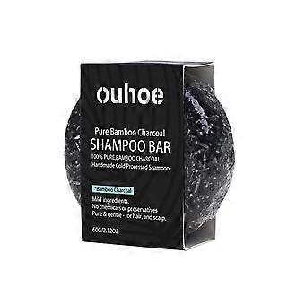 Bambuskohle-Shampoo-Seife, reichhaltiger Schaum, tiefenreinigend, feuchtigkeitsspendend, nährend