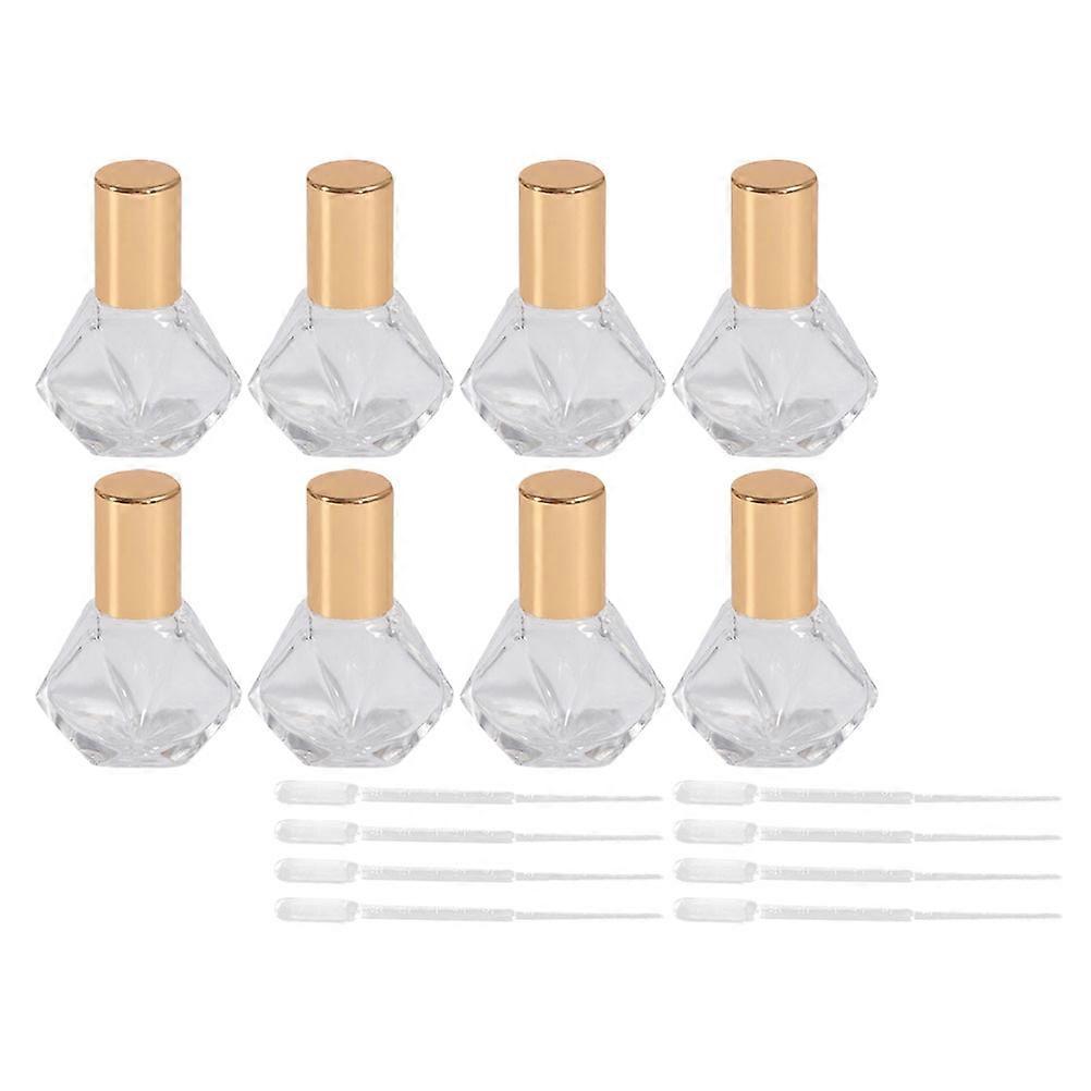 Glass Roll-on Bottles Essential Oil for Storage 12Pcs 8ml Bottle Set