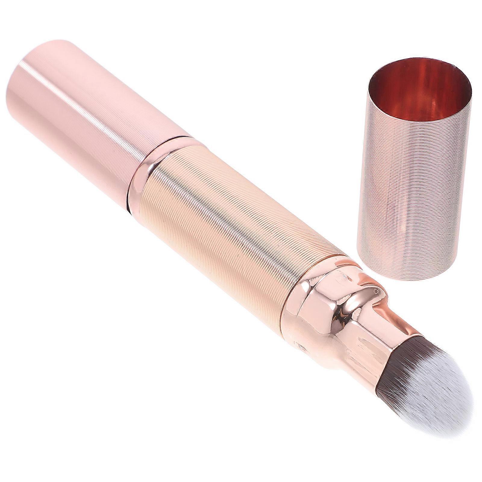 Makeup Brush Dual-Ended Foundation Brush for Concealer Use 3Pcs Pack