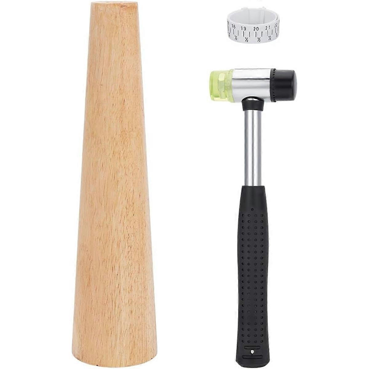 3Pcs Wood Bracelet Mandrel Tool