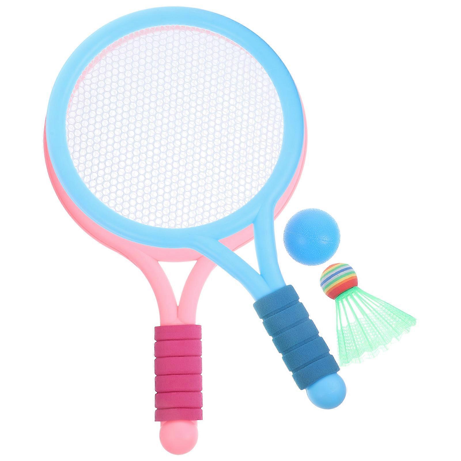 Outdoor Kids Tennis Racket Kit for Badminton Game 2Sets with Balls