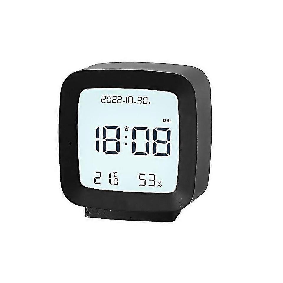 For 2286 Mini Multifunctional Calendar Alarm Clock Bedside Temperature And Humidity Clock