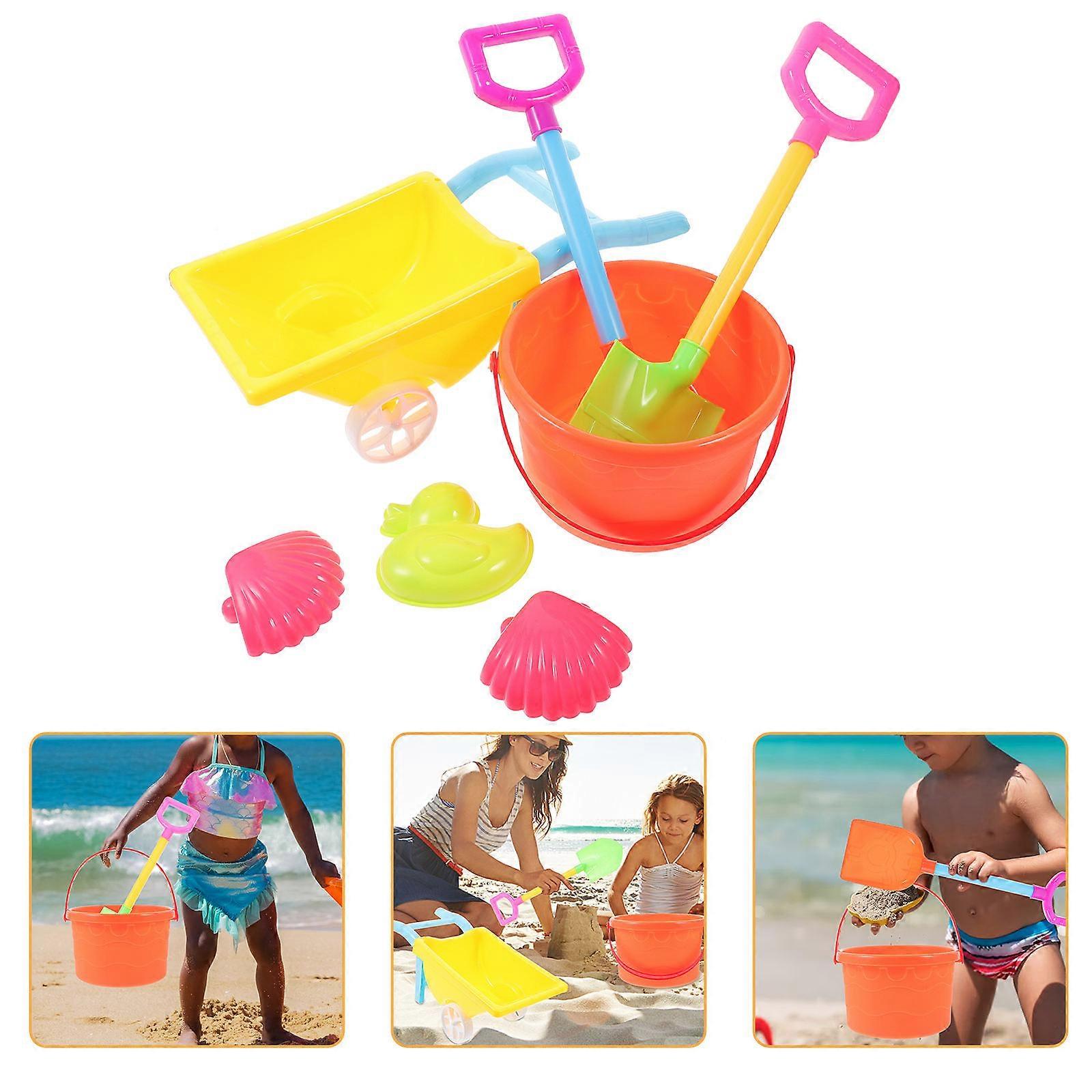 Outdoor Sand Toys 1 Set Sand Beach Cart Plaything For Kids Assorted Color Ideal For Schools And Parks