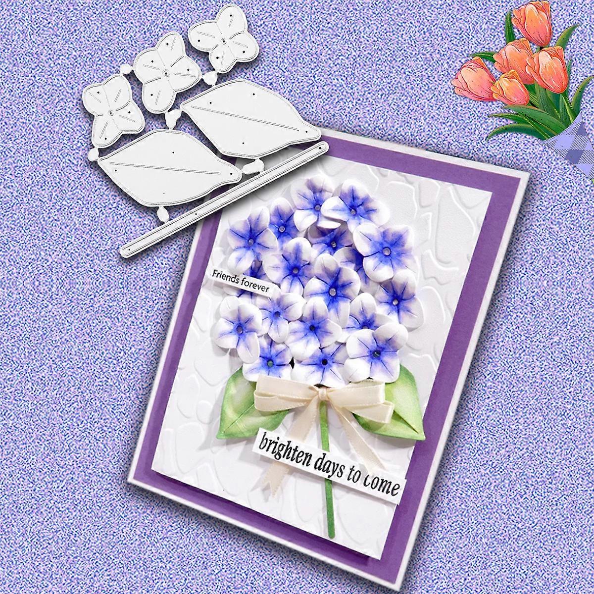 1PC Hyacinth Metal Cutting Dies Die-cut Crafts Stencil Tool for DlY Handmade Scrapbook Cards