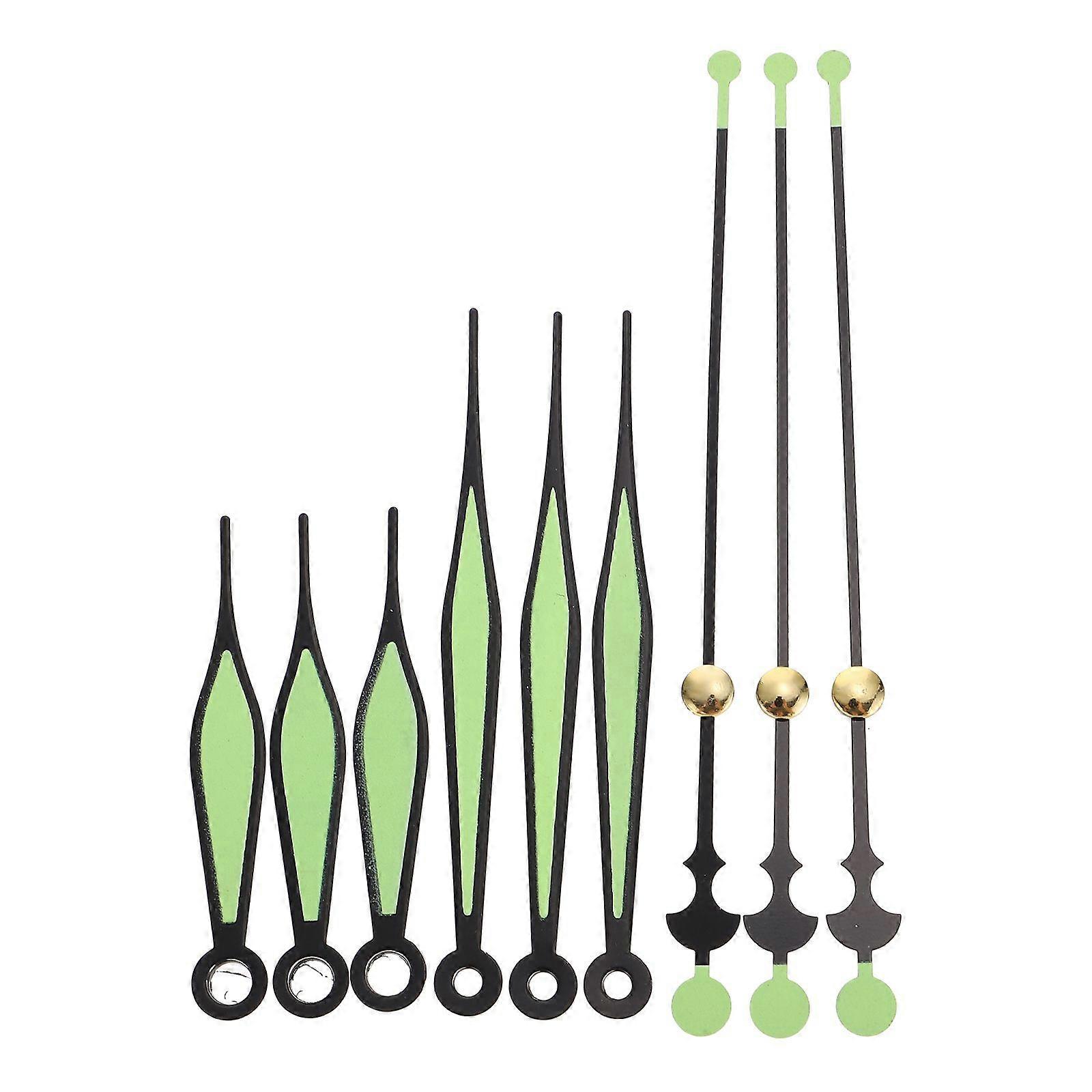 10 Sets Clock Pointer Accessories Replacements Wall Clock DIY Repairing Parts
