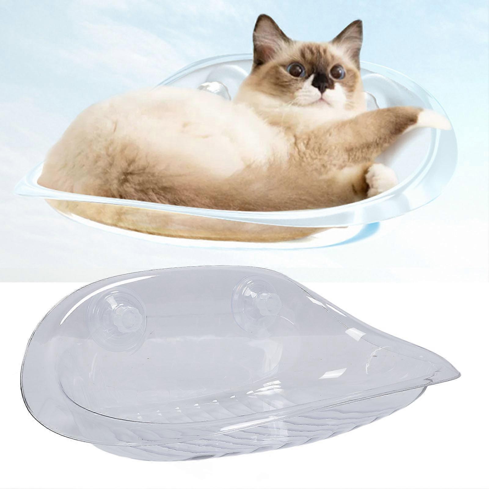 Cat Hammock with Suction Cups, Transparent AS, Strong Load Bearing