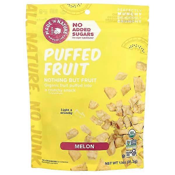 Made in Nature, Puffed Fruit, Melon, 1.1 oz (31.2 g)