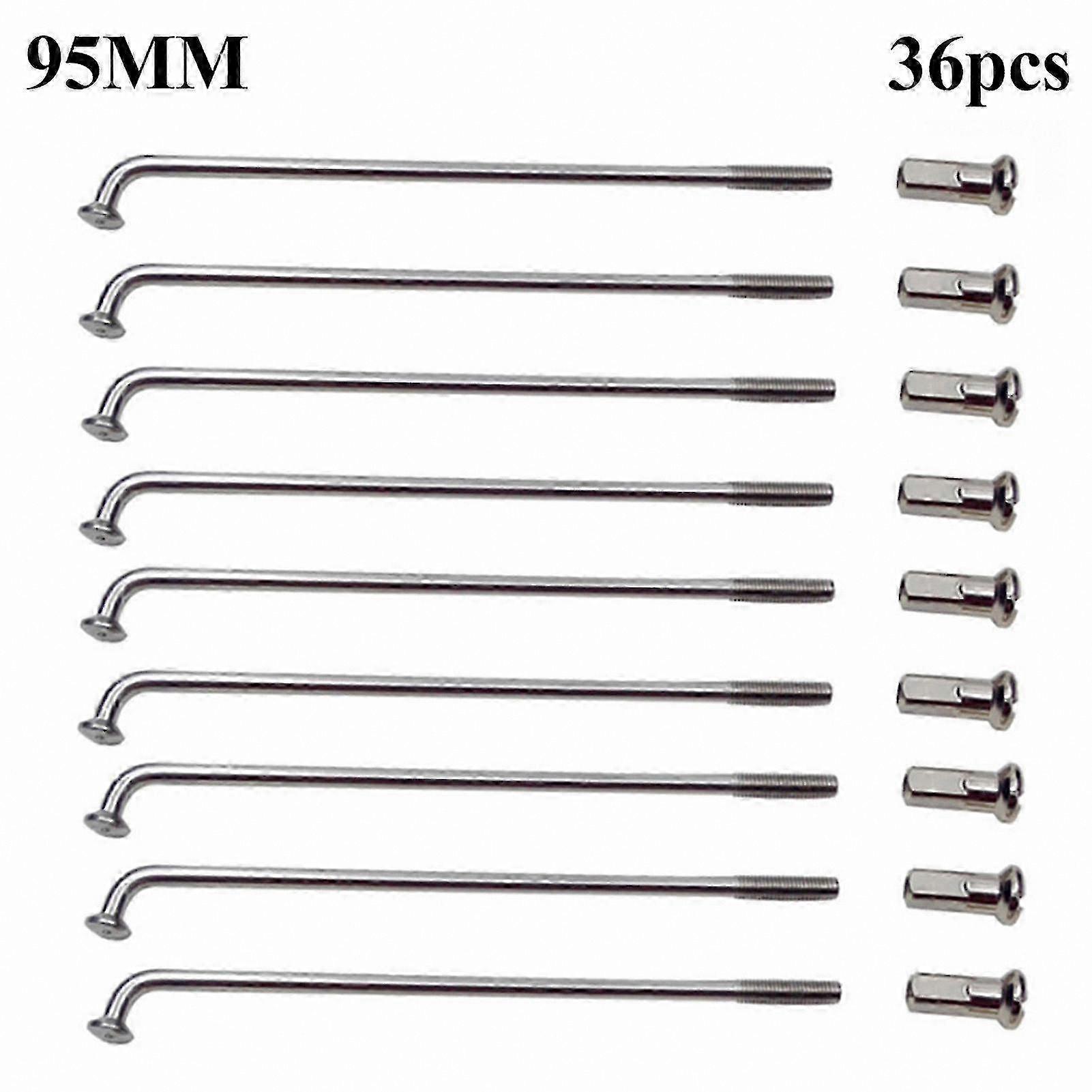 36-Pack Durable Lightweight Spokes for Mountain Bikes
