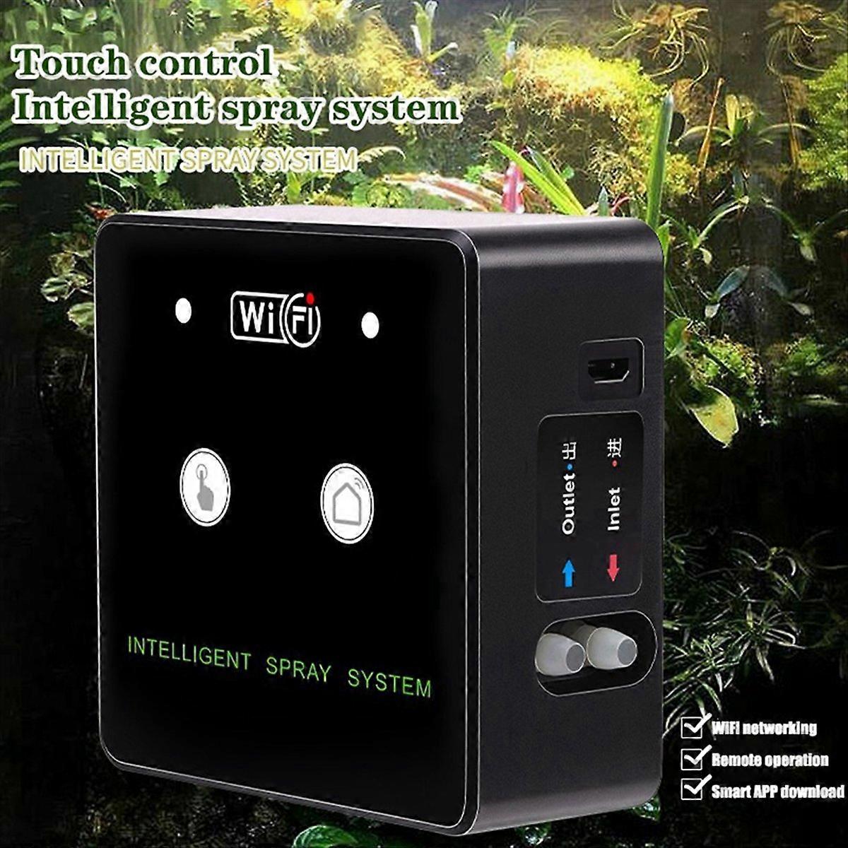 Rainforest Sprayer WiFi Control Automatic Mist Rainforest Timing Sprays System Kit Irrigation Timer 