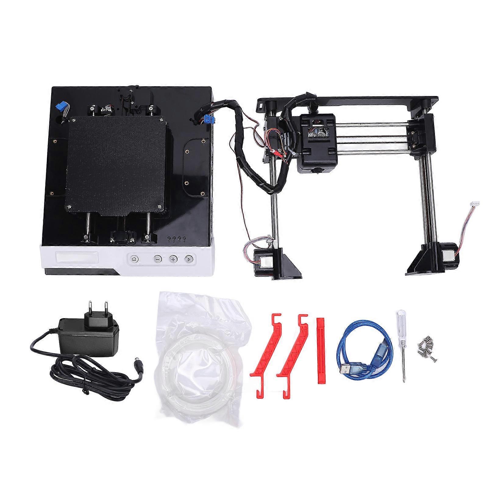 3D Printer for Beginners High Speed PLA Filament DIY Printing Machine EU Plug 100mm