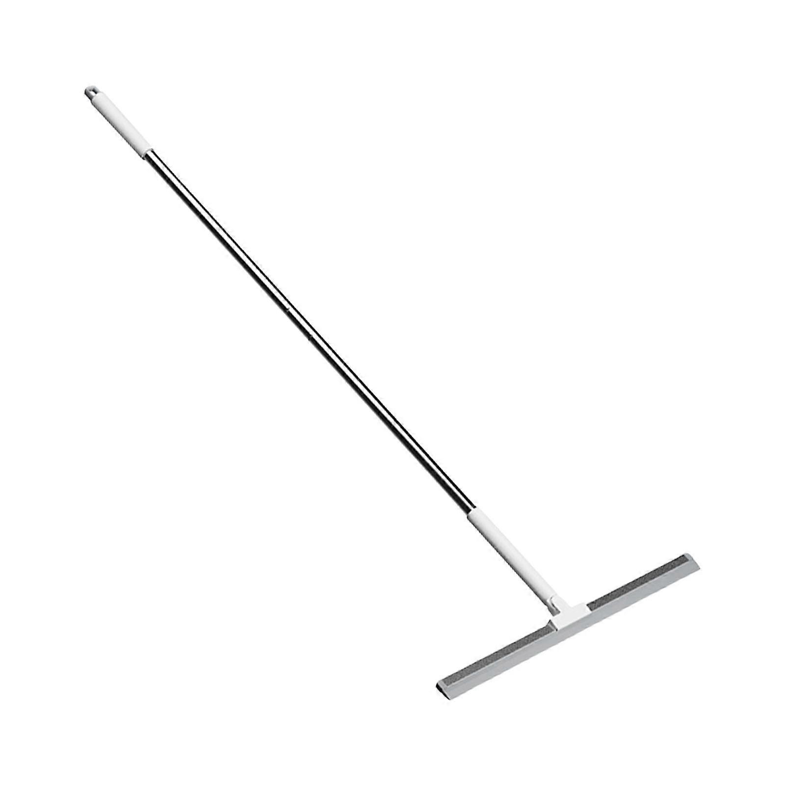 Ergonomic Bathroom Broom Silicone Floor Squeegee Scrubber For Tile Floor Space Saving Design Stable Construction Multicolor