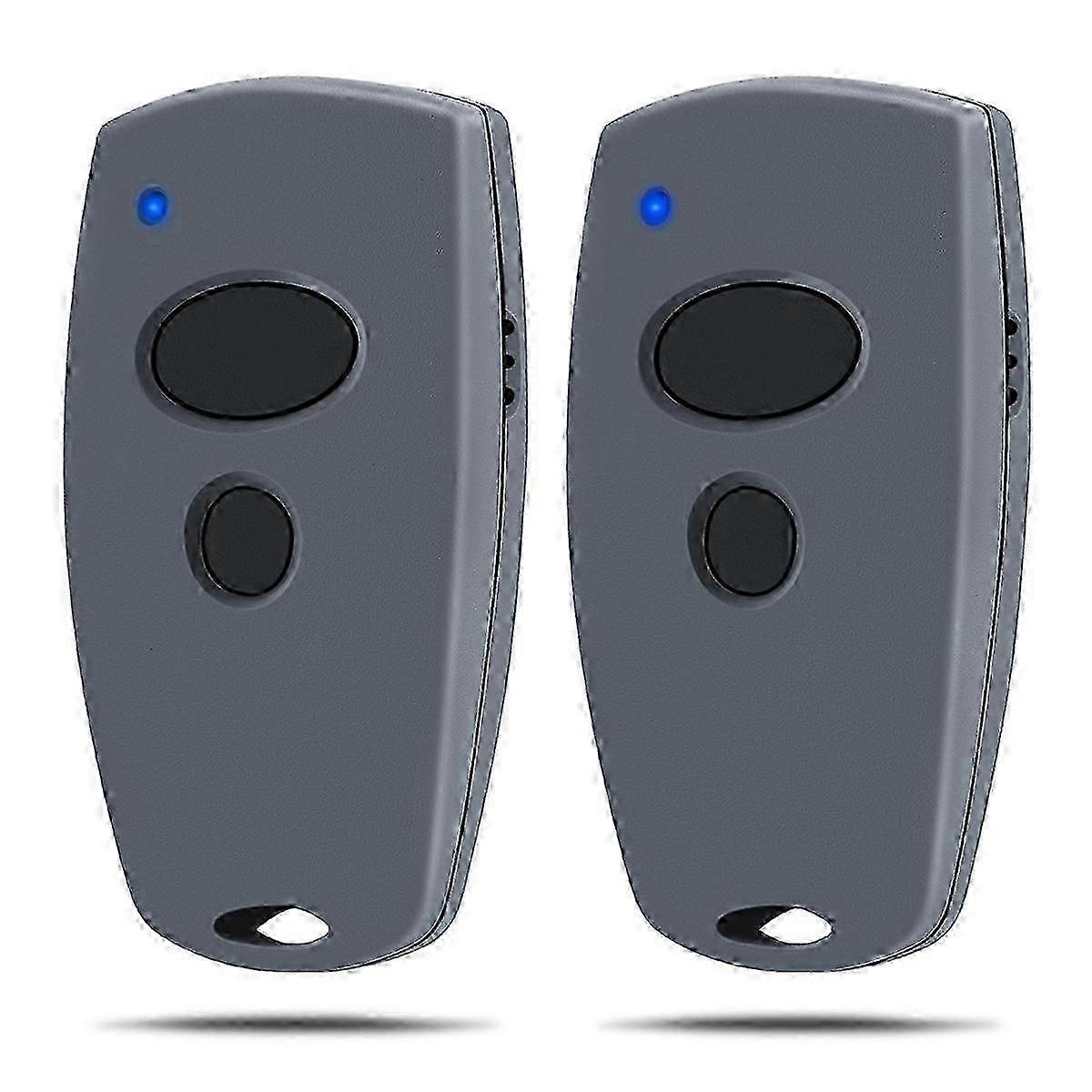2-Pack Marantec Garage Door Remote Control for Models 302 304 382 394 392 313 - 433.92MHz Multi-Bit Replacement