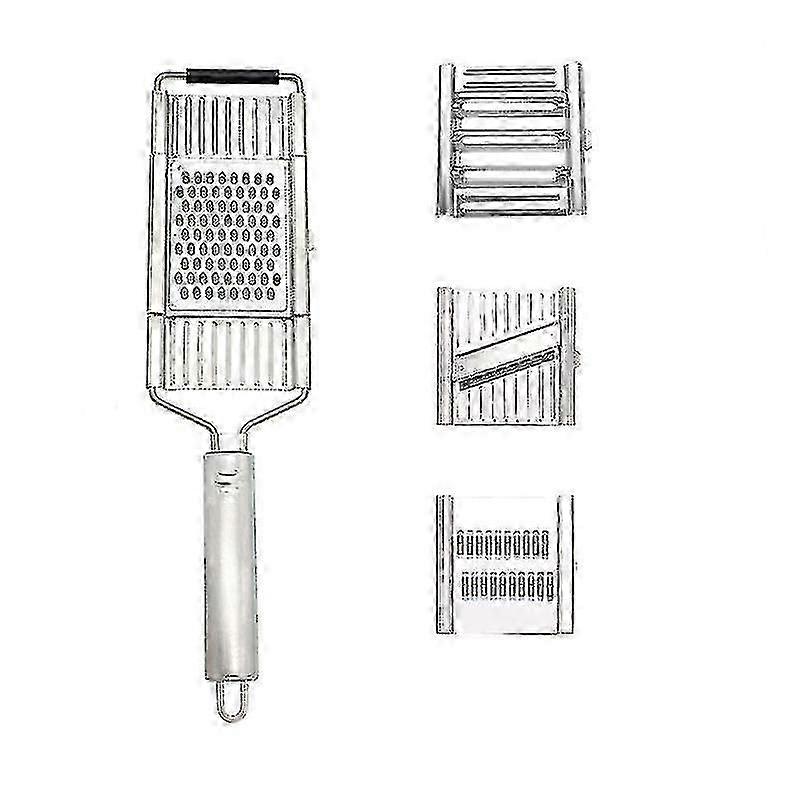 Space-saving grater for Gigant with 3 extra blades