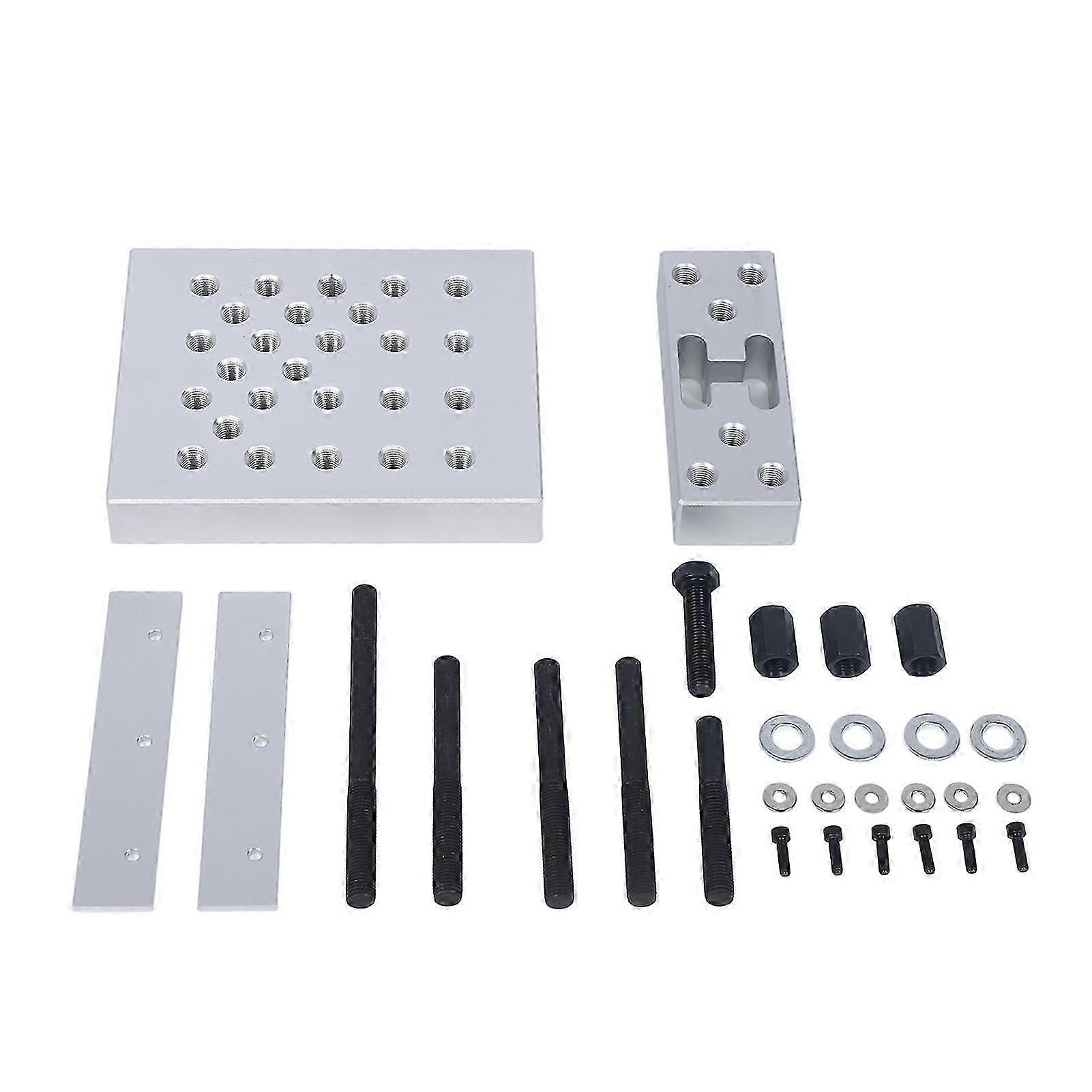 Drill Press Support Block Plate Tool: Bearing Base for 30 Tons Repair