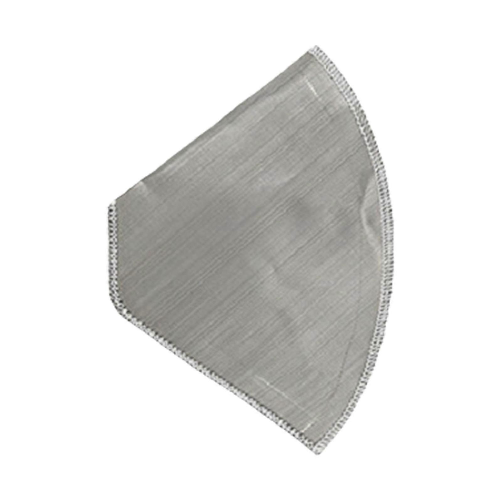 Paperless Coffee Filter Stainless Steels Fine Meshes Coffee Filter Reusable Coffee Dripping Filter Meshes Bag Easy to Use  S