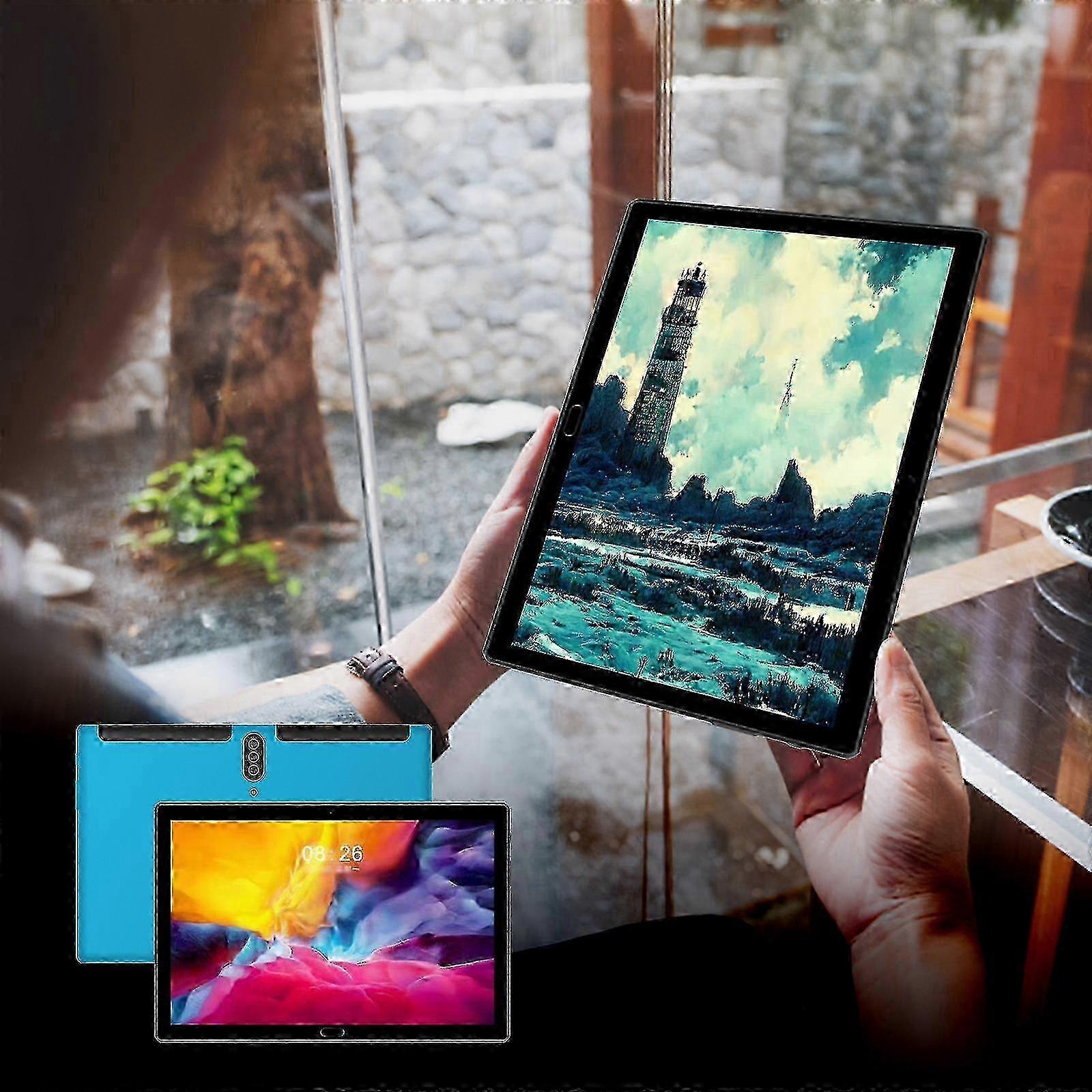 10.1 Inch Hd Tablet, 8-core Ips, High-definition Screen, Wifi, Bluetooth, Android Voice Call, Game Tablet, Support Sim Communication F