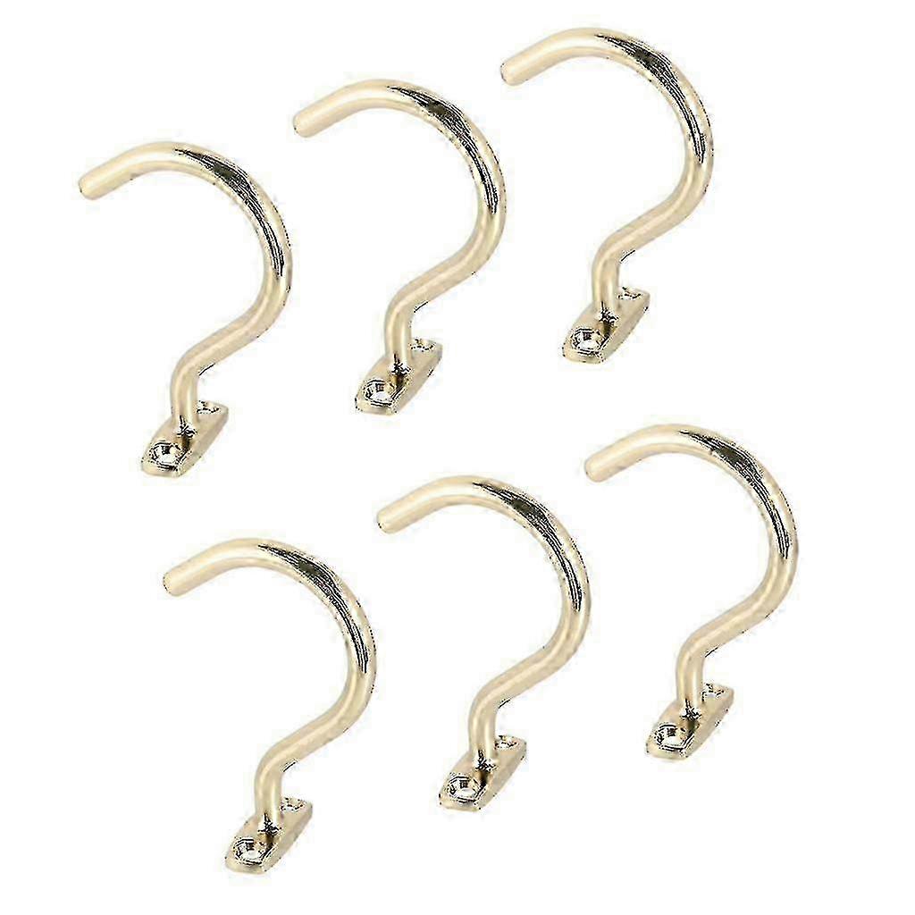 6Pcs Brass Pool Cue Hook for Snooker Bridge Stick Billiard Rack Holder Edition 1107