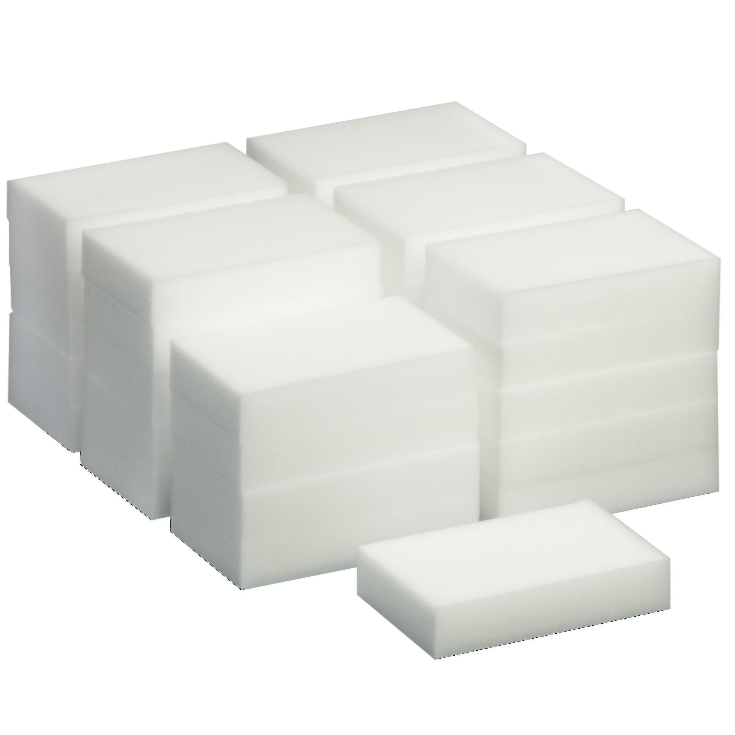 تريكس 30 عبوة اسفنجة تنظيف ماجيك ممحاة ماجيك ممحاة مزيل البقع وسادة ايكو ابيض - sz.9524