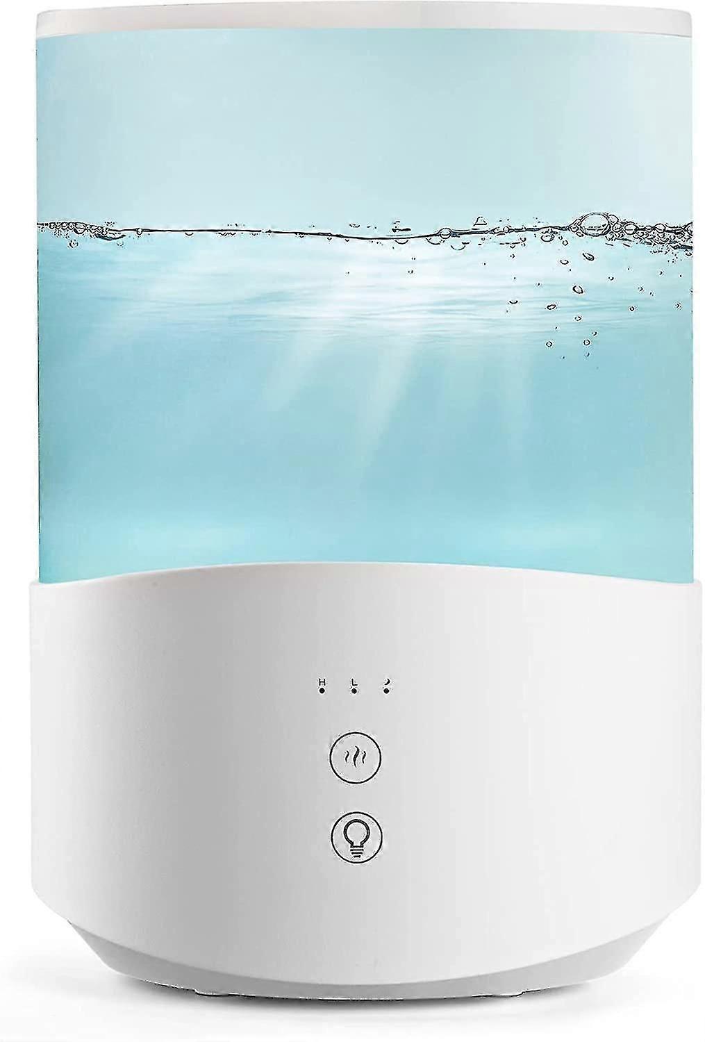 Humidifier, Top Fill Humidifier 2.5l With 7 Night Lights, Diffuse Humidifier With 30h Runtime, 24db Whisper Quiet Essential Oil Humidifier For Bedroom