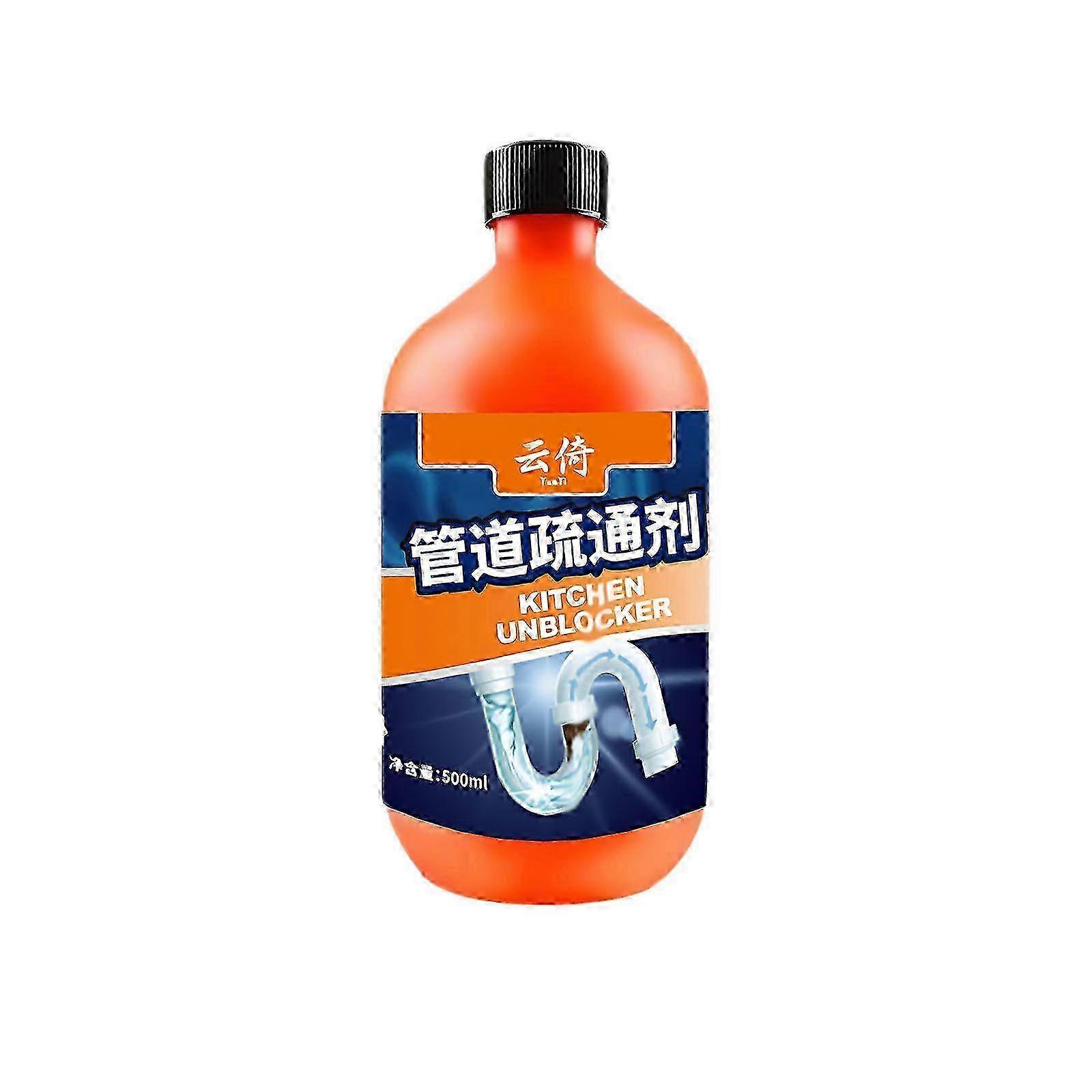 Detergent Unblocking Agent Sewer Blockage Toilet Toilet Bowl Strong Dissolution Of Food And Vegetables Unblocking Gel Unblocking Tool Liquid 500m