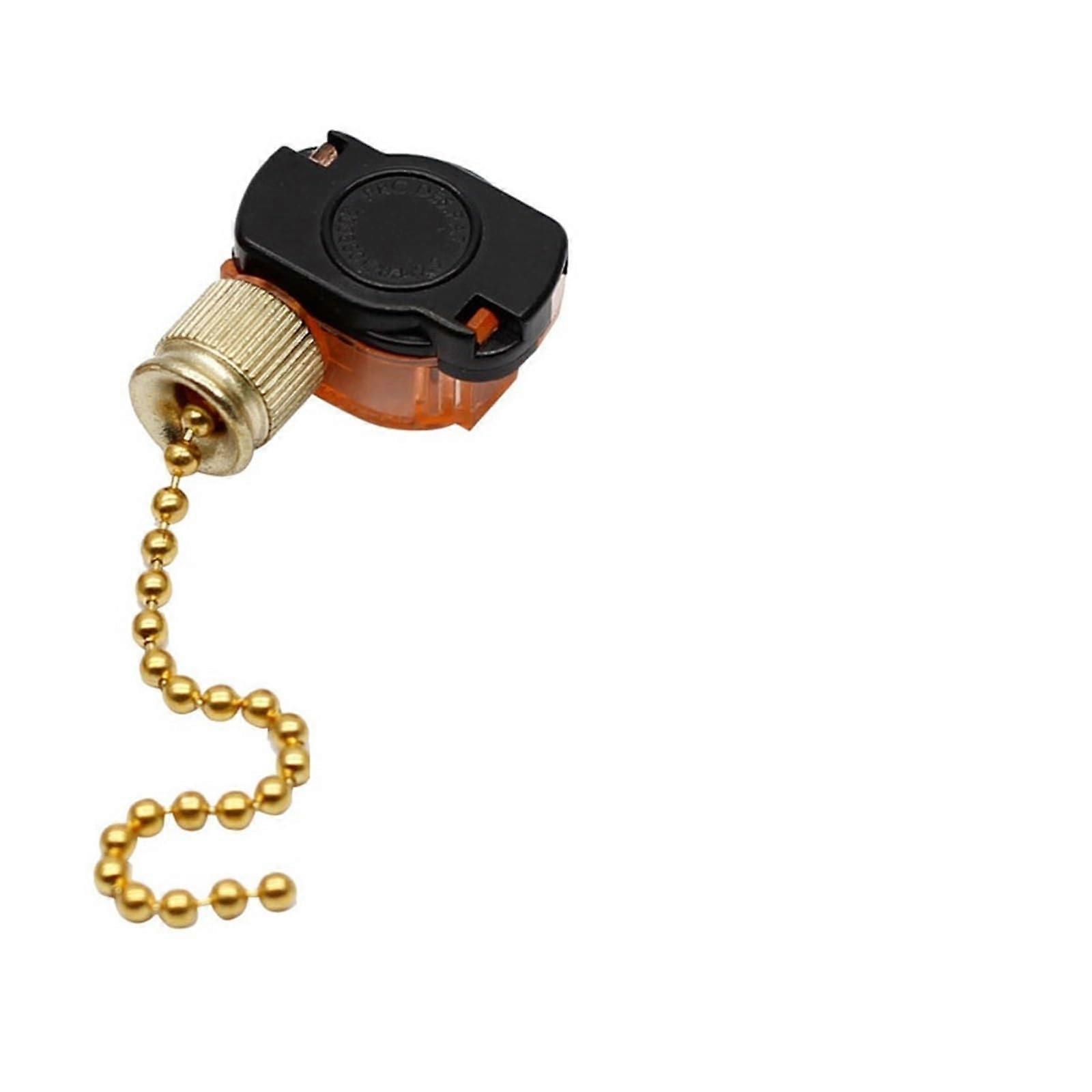 Ceiling Fan Pull Chain Switch ON/OFF 2 Position 3A 250V 6A 125V Replacement for Light Control