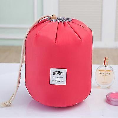 حقائب مستحضرات التجميل للسفر أكياس ماكياج للماء متعددة الوظائف دلو حقيبة أدوات الزينة برميل الحالات الحمام تخزين تحمل