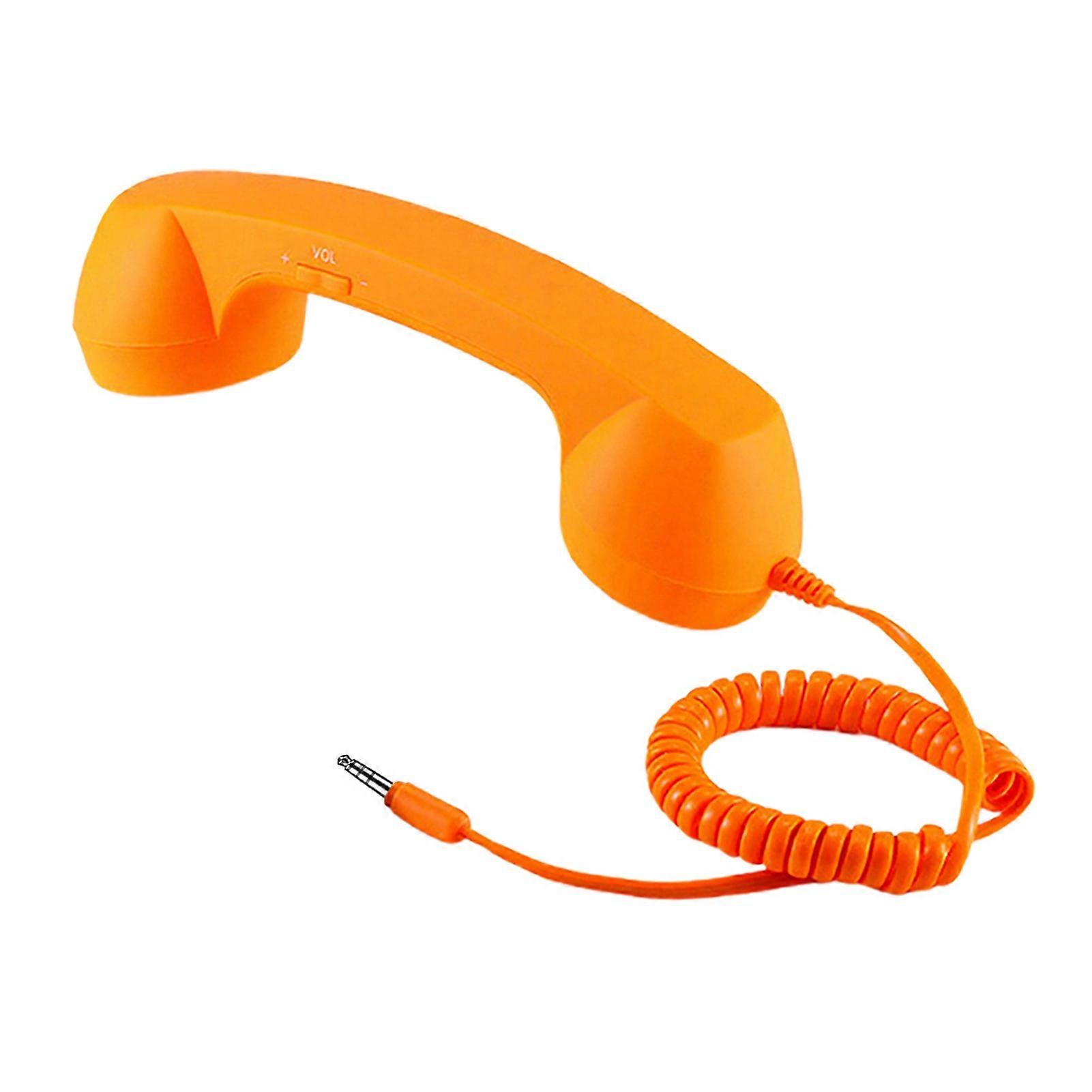 Retro Phone Handset - Type-C Plug & Speaker - for Smartphone Classic Calling Experience