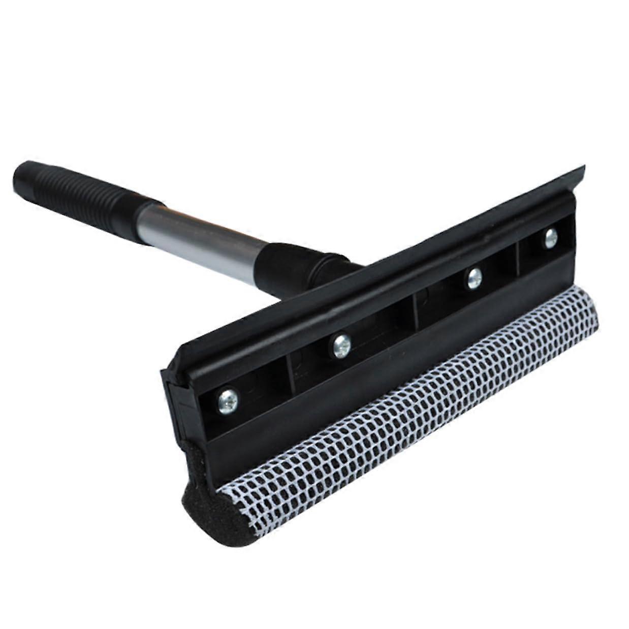 DoubleSided Window Squeegee with Sponge and Rubber Blade for Car Windshields, Mirrors and Bathroom Cleaning