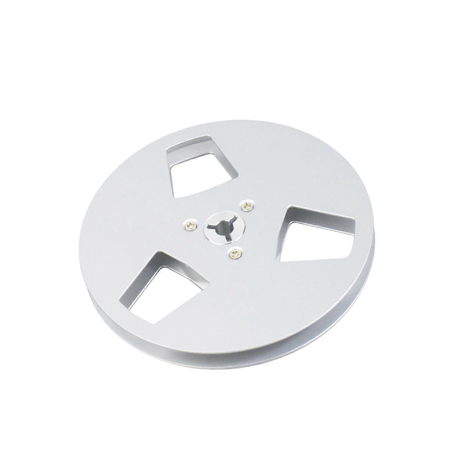 5inch 3 Hole Open Reel Sound Tape Empty Reel NARGA Speaker Accessory, Aluminum Alloy Sound Component Multicolor