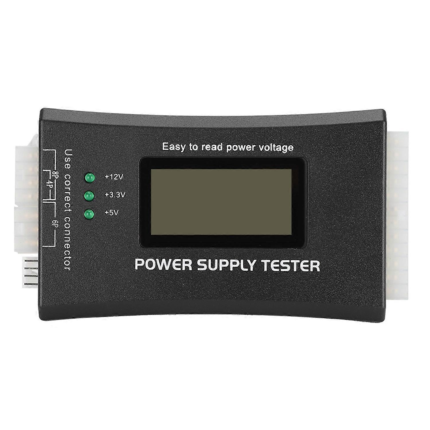 ATX Power Supply Computer Host Inspection and Maintenance Tester Tool with LCD Display