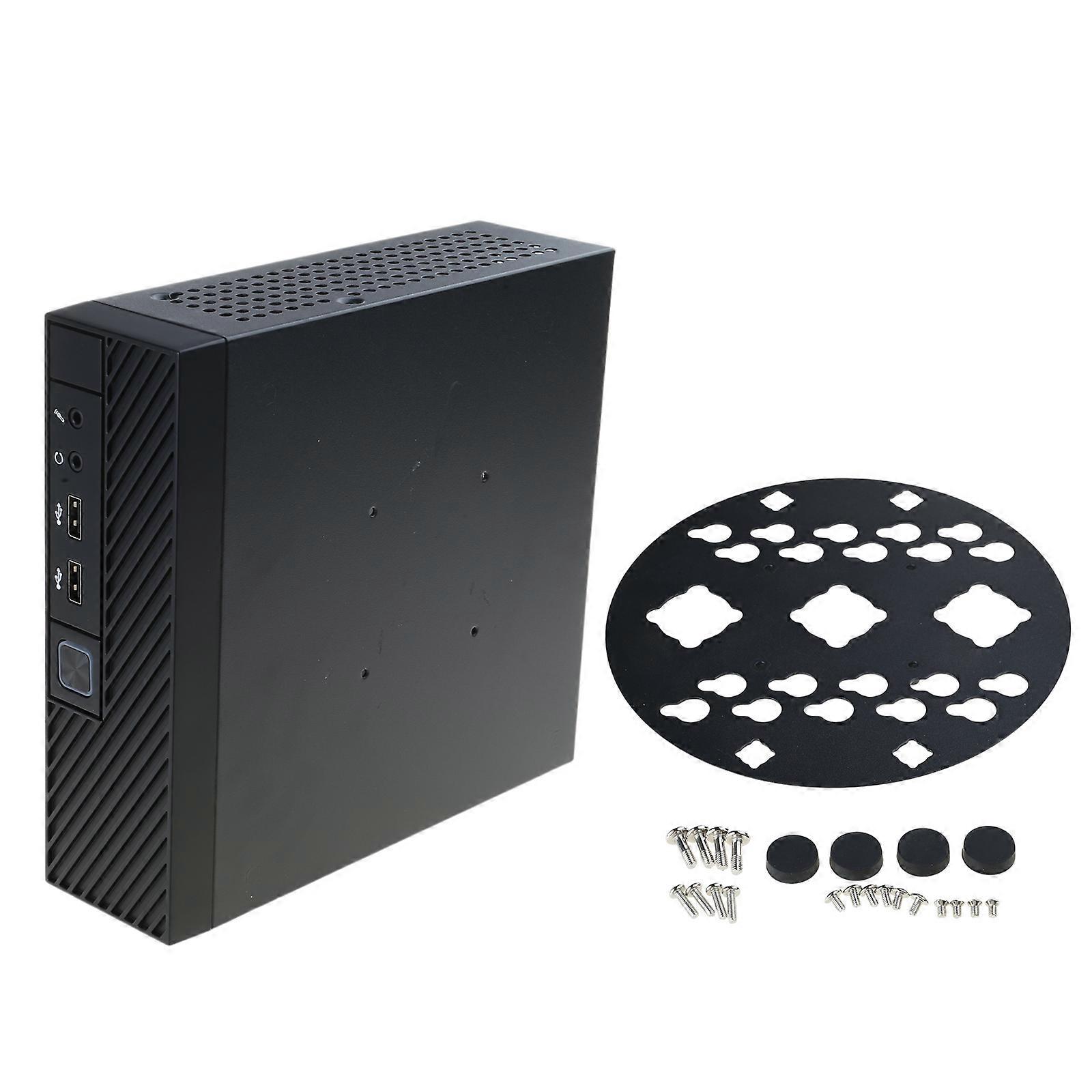 M06 HTPC Case Industrial Control ITX Computer Case with USB2.0 Convenient and Efficient Multicolor