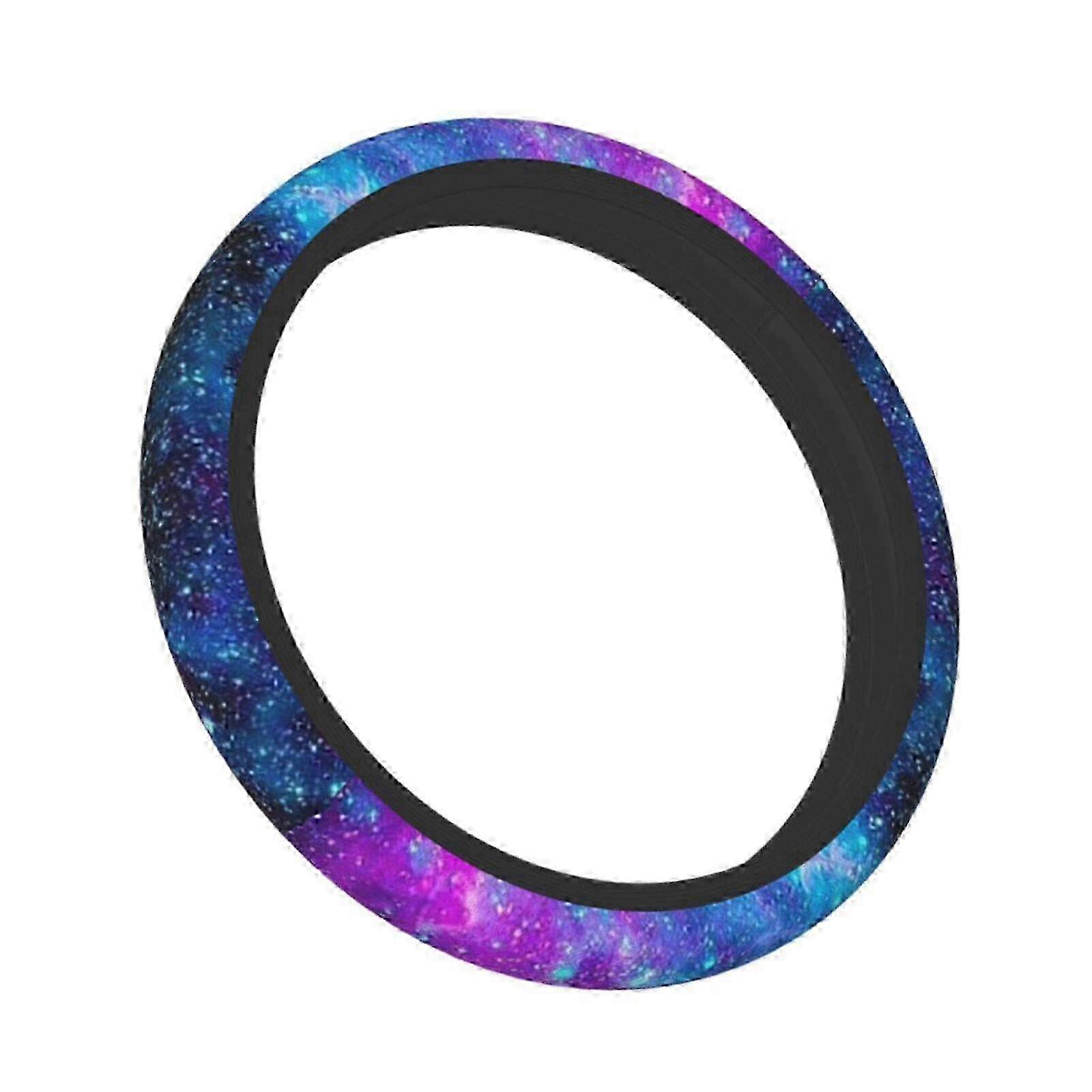 Rubber steering wheel cover, non-slip and comfortable