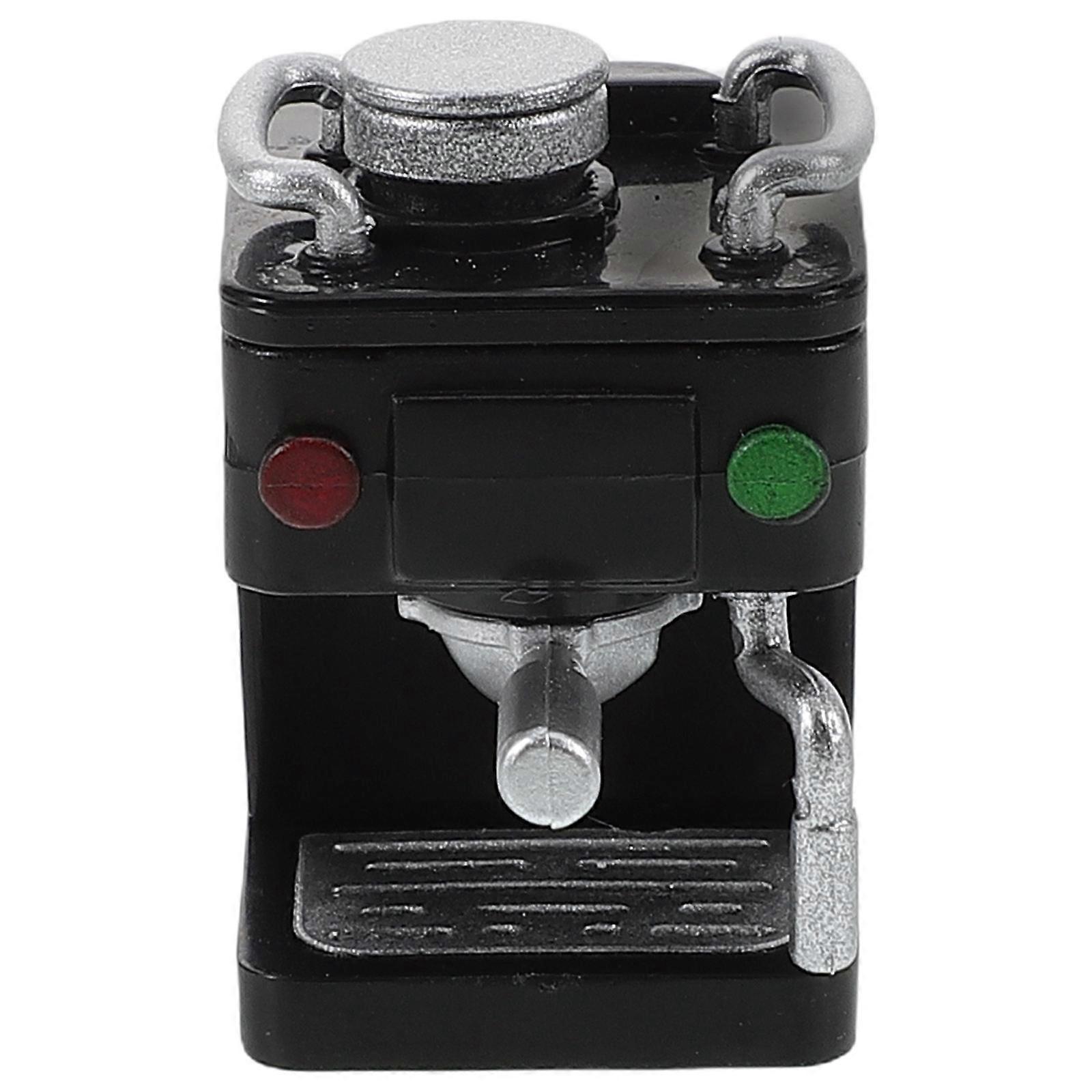 Miniature Coffee Machine Dollhouse Accessory for Decorative Use
