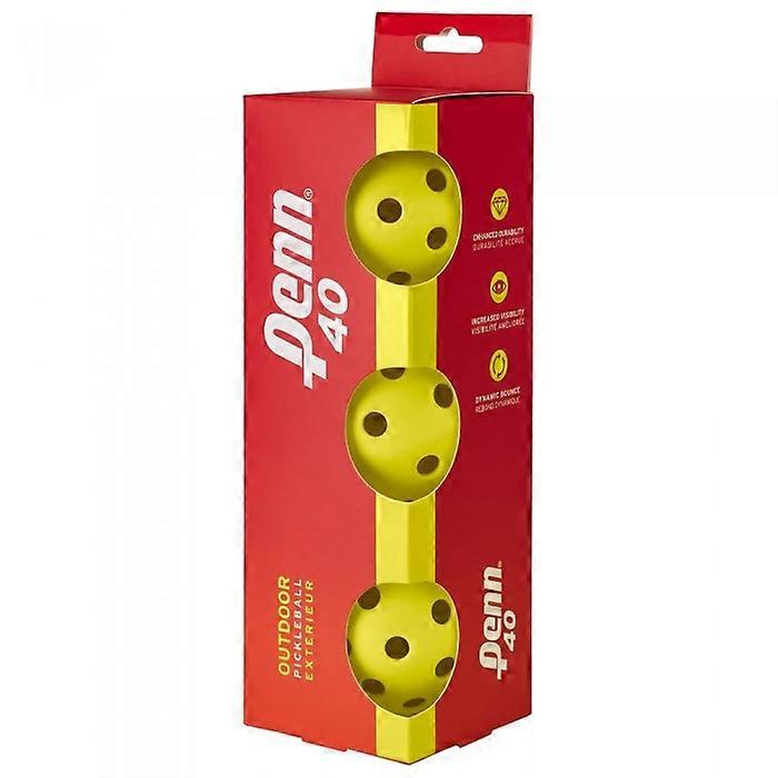 Head Penn 40 Pickleball Balls (Pack of 3)