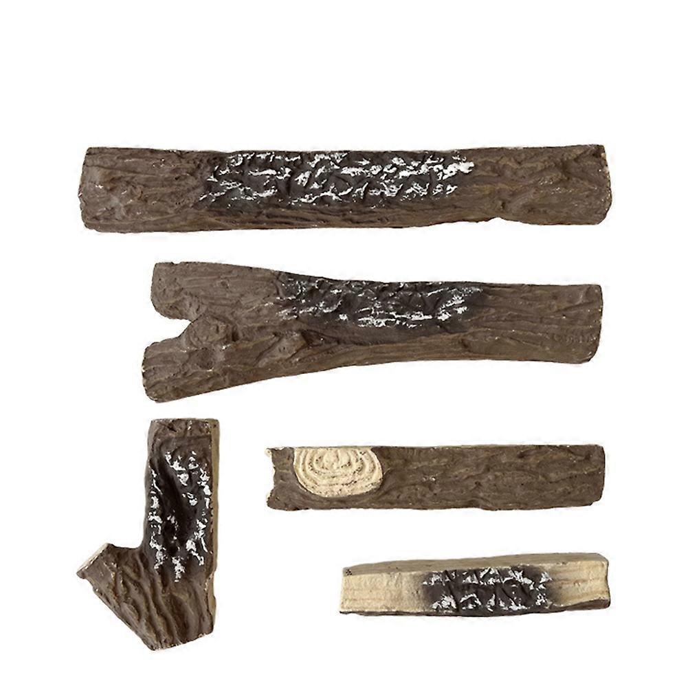 3D Decorative Board Campfire Centerpiece Artificial Fire Fake Flame Party Decorative Flame Torch A