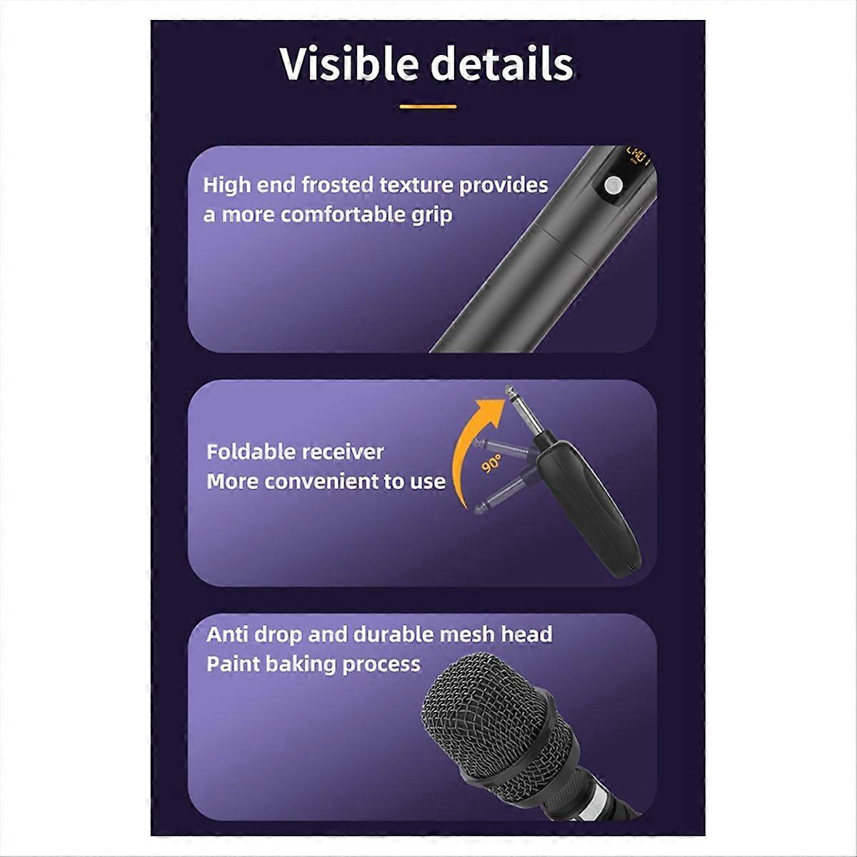 2.4g Wireless Microphone Sound Card Live Microphone