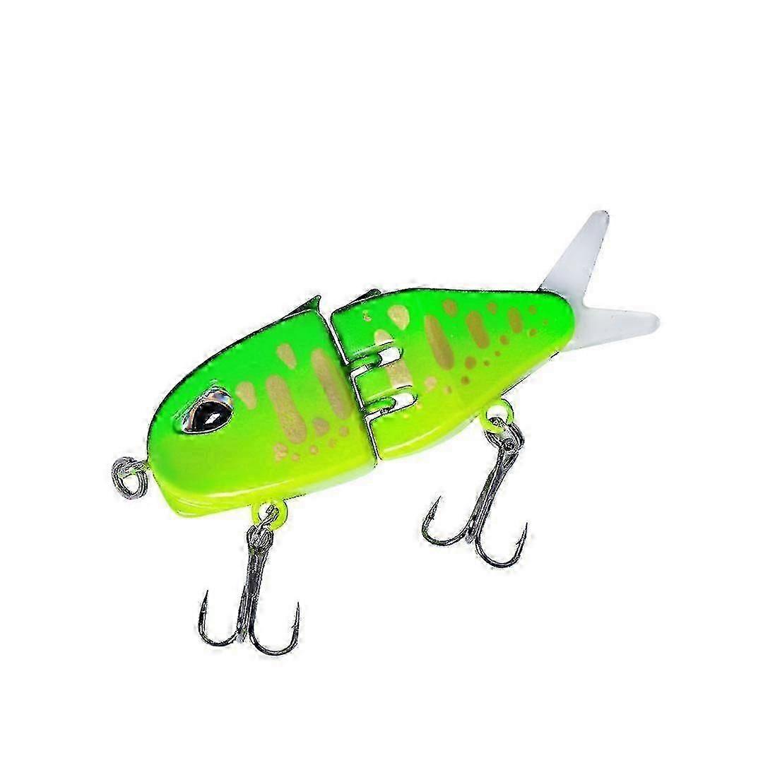 8 cores isca de natação com gancho duplo para água doce de água salgada robalo truta pique pesca 1pc 2025