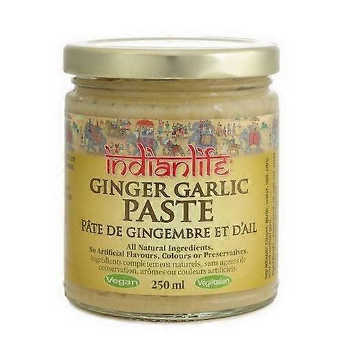 Indianlife Ingwer-Knoblauch-Paste, 250 ml (6er-Packung)