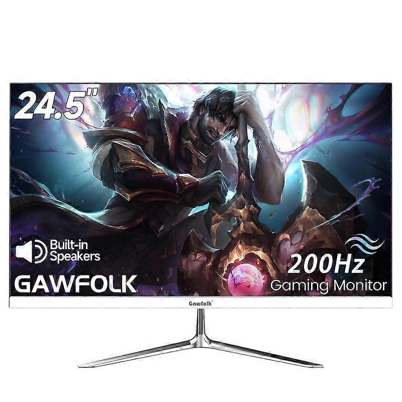 24.5 Inch IPS PC 200Hz Gaming Monitor, FHD 1080p Screen, 1ms Without Bezel, freesync, 99% sRGB, 178 �� Angle View, HDMI��DisplayPort, Compatib