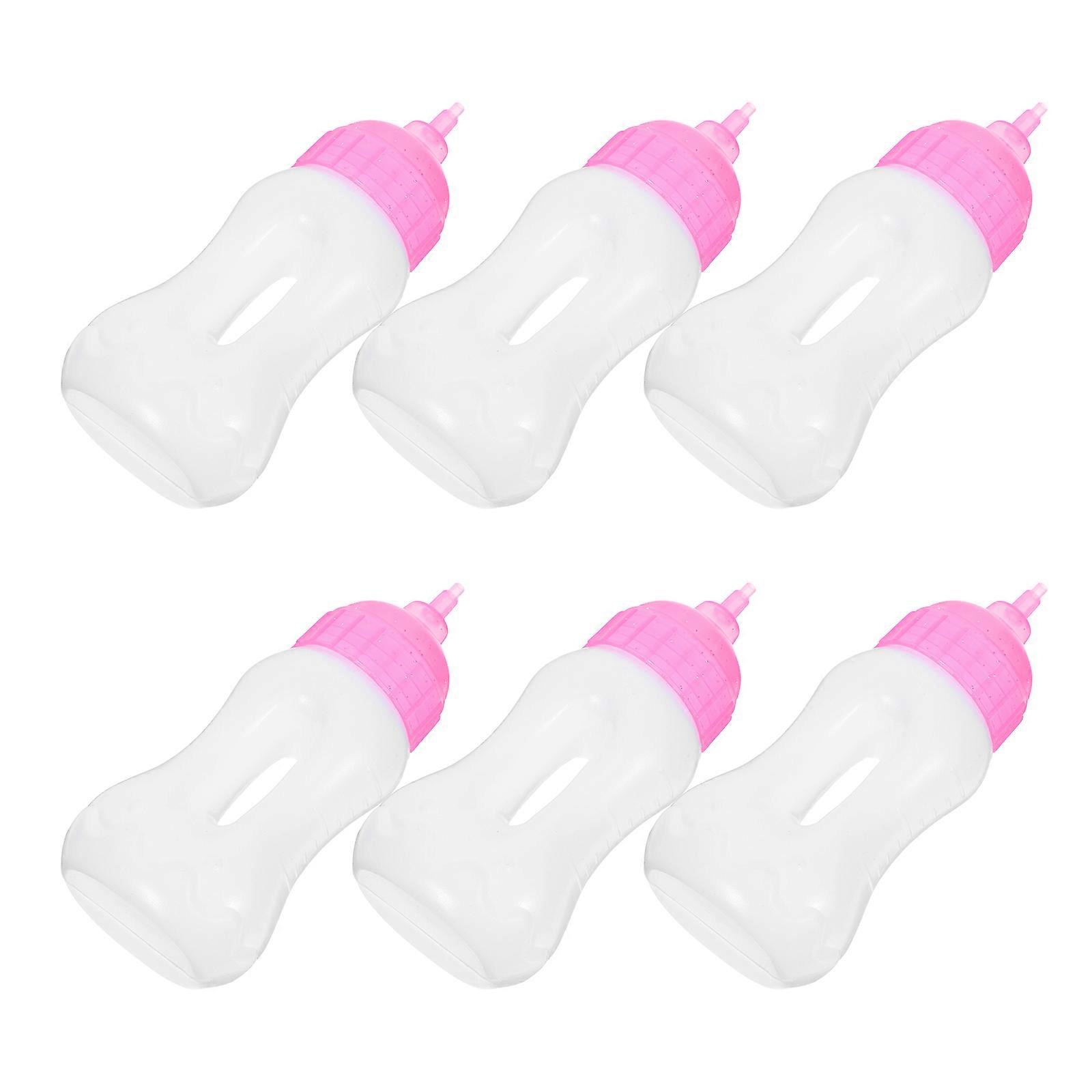 Assorted Doll Bottles Toy Set for Kids 6Pcs