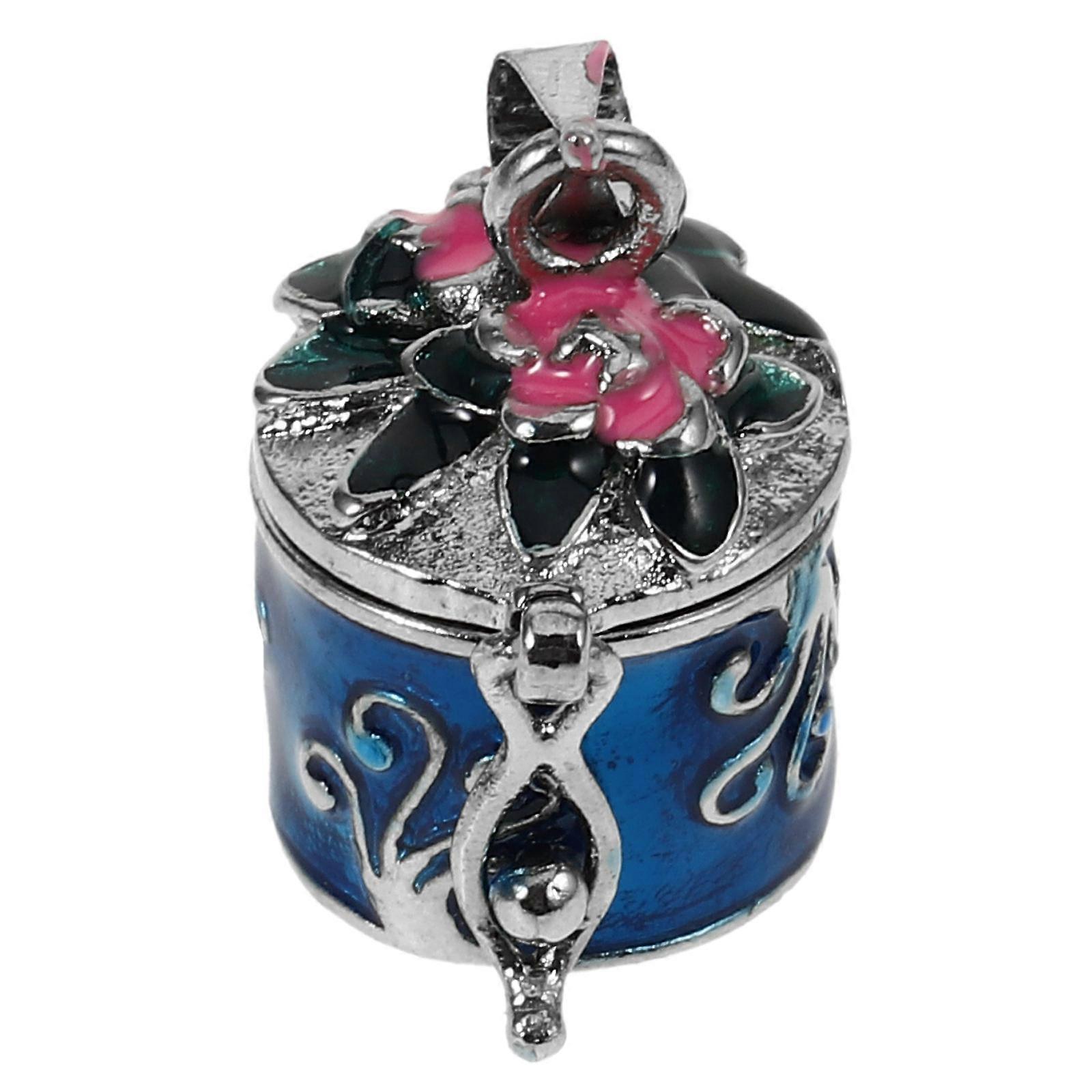 Blue Bone Ashes Urn Pendant for Decoration with Keepsake Pendant