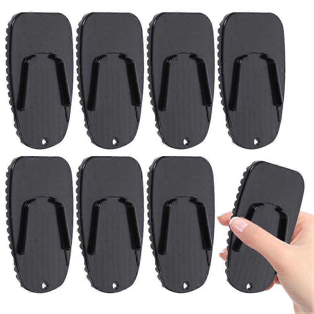 Motorcycle Side Stand Pads for Kickstand Support 40Pcs Black Durable Kickstand Pads
