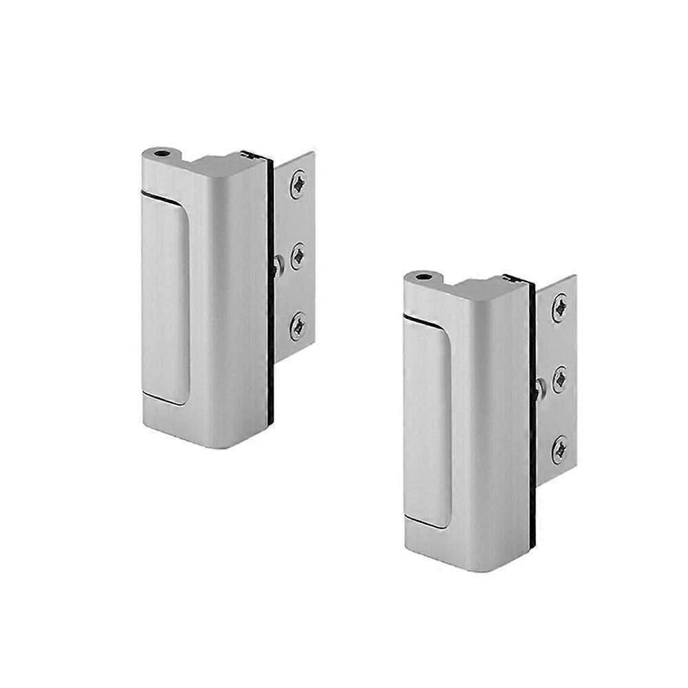 2 Pack Home Security Door Lock Withstand 800 Lbs For Inward Swinging Door,Extra Security Door Locks For Homes Security