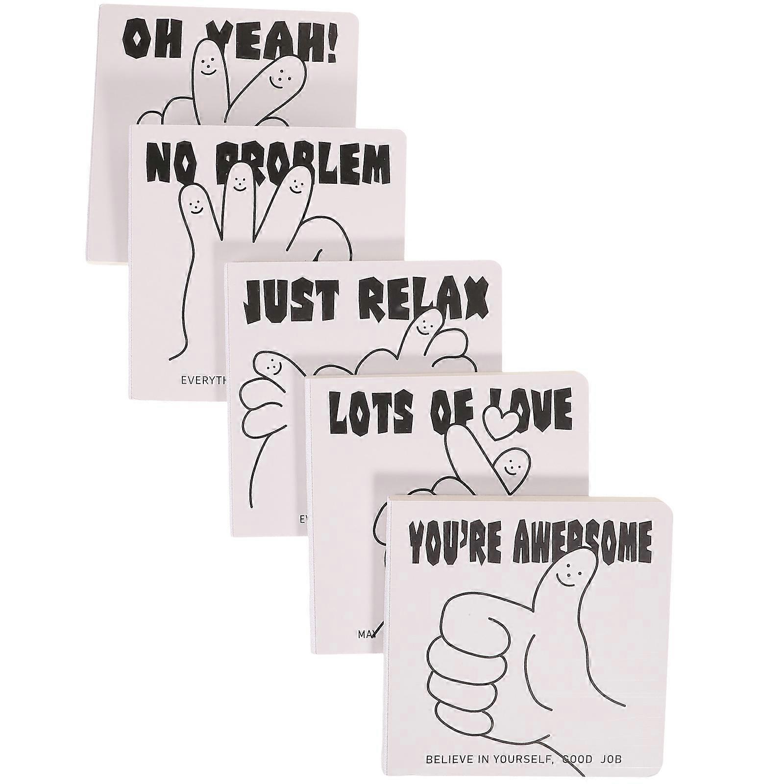 Small Notebook Portable Notepad for Office 10Pcs Daily Schedule Planner