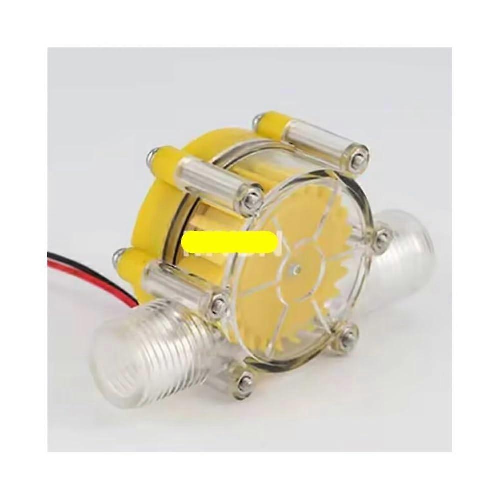 12V Hydroelectric Generator with Compact Design for Camping and Home Use Transparent Dynamo Unit