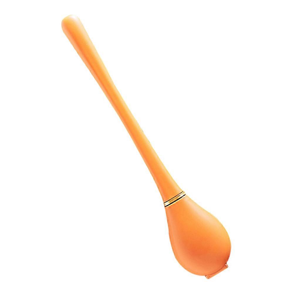 Orange Toilet Brush for Cleaning Use 1Pcs Practical Wall Mounted Brush